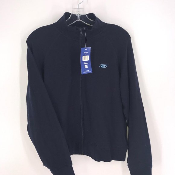 Reebok Other - NWT BLUE REEBOK FRONT ZIP JACKET